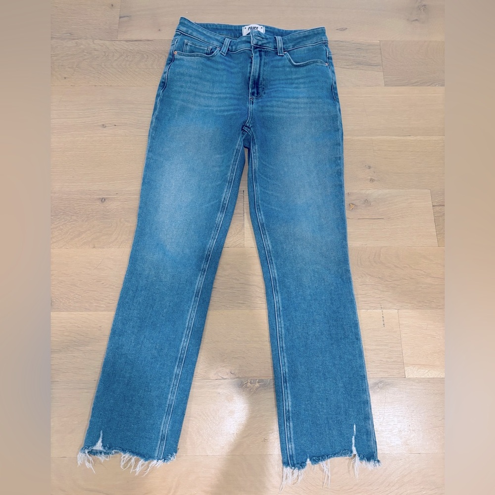 Paige Jeans Distressed Hem Size 27